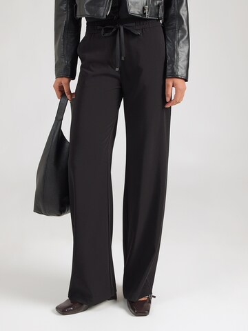 MAC Широкий Штаны в Черный: спереди