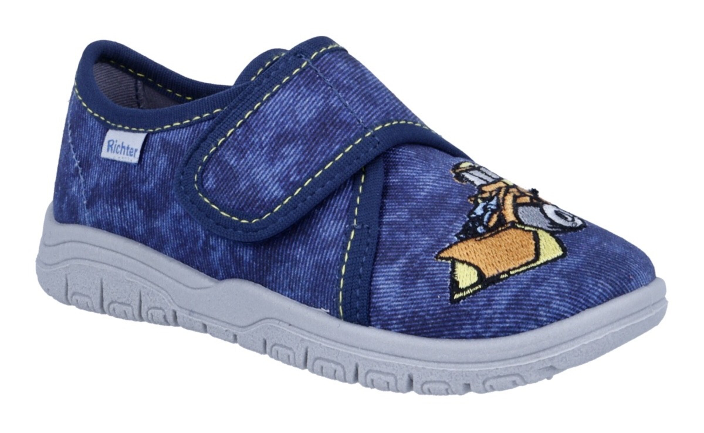Richter Schuhe Slippers in Blue: front