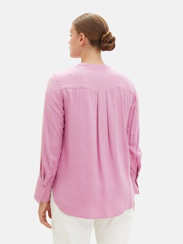 Tom Tailor Women + Bluse in Pink