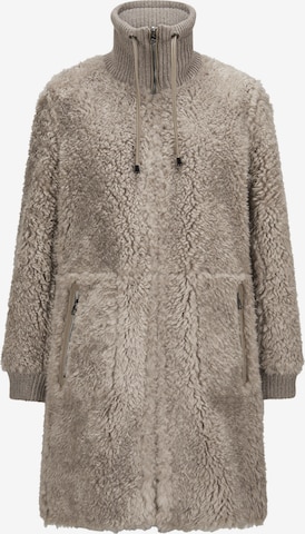 Manteau mi-saison MILESTONE en gris : devant