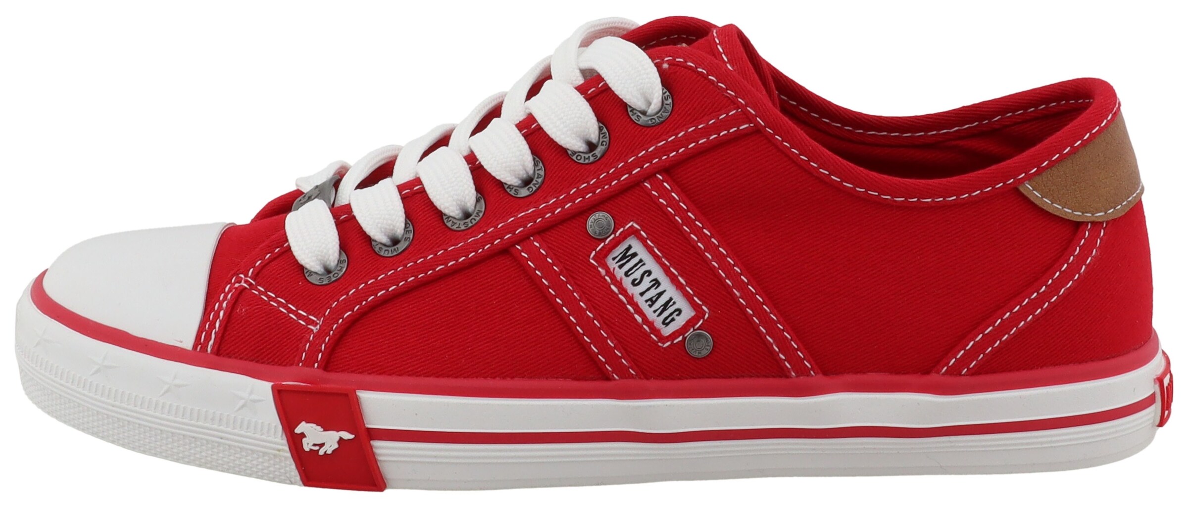 MUSTANG Sneakers in Red
