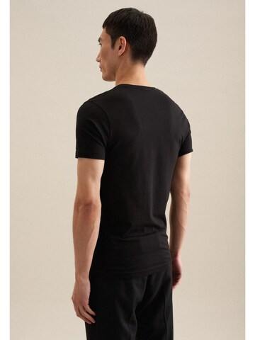 SEIDENSTICKER Shirt 'Schwarze Rose' in Zwart