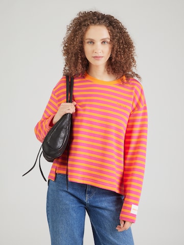 Sweat-shirt Smith&Soul en orange : devant