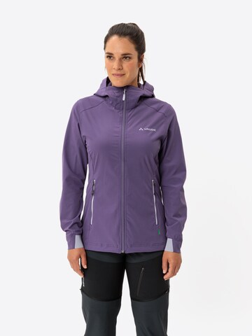 VAUDE Outdoorjas 'Neyland' in Lila: voorkant