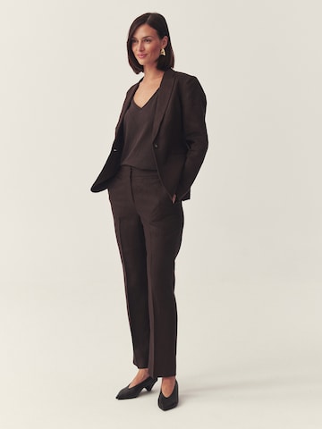 TATUUM Обычный Плиссированные брюки 'Lanka' в Коричневый