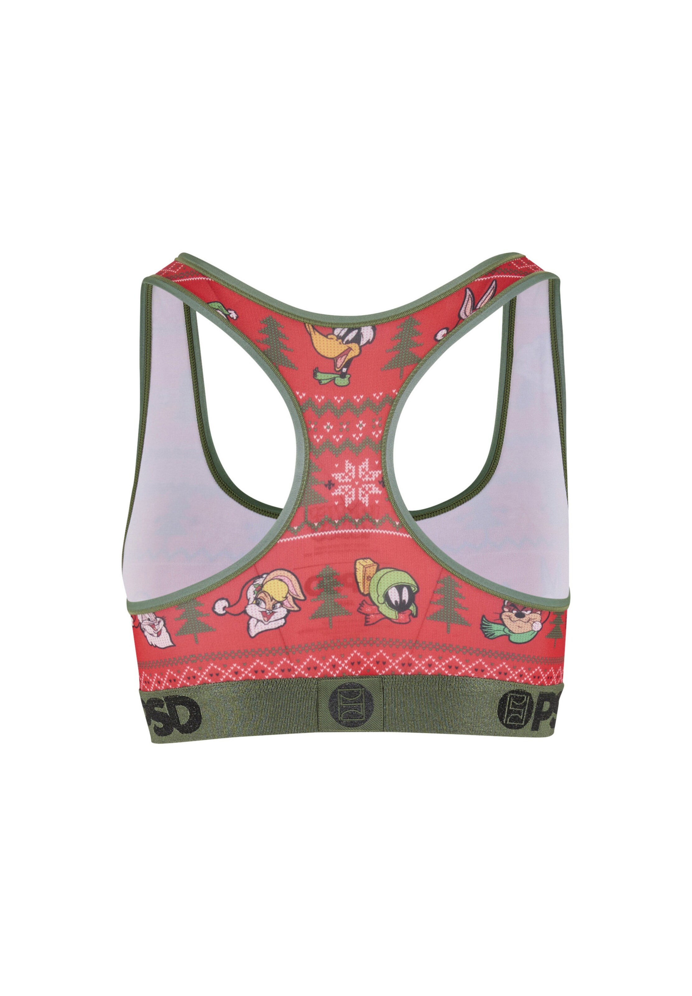 PSD Bralette Bra 'Jolly' in Red