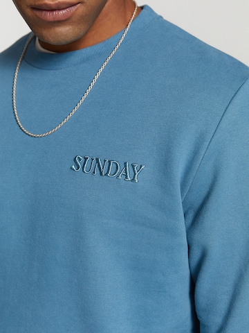 Shiwi Sweatshirt 'Sunday' in Blau