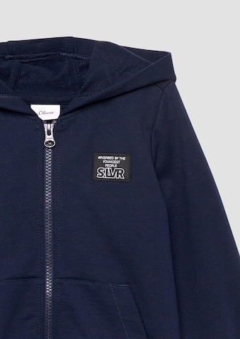 s.Oliver Sweatvest in Blauw