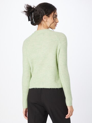 Pull-over 'Ellen' PIECES en vert