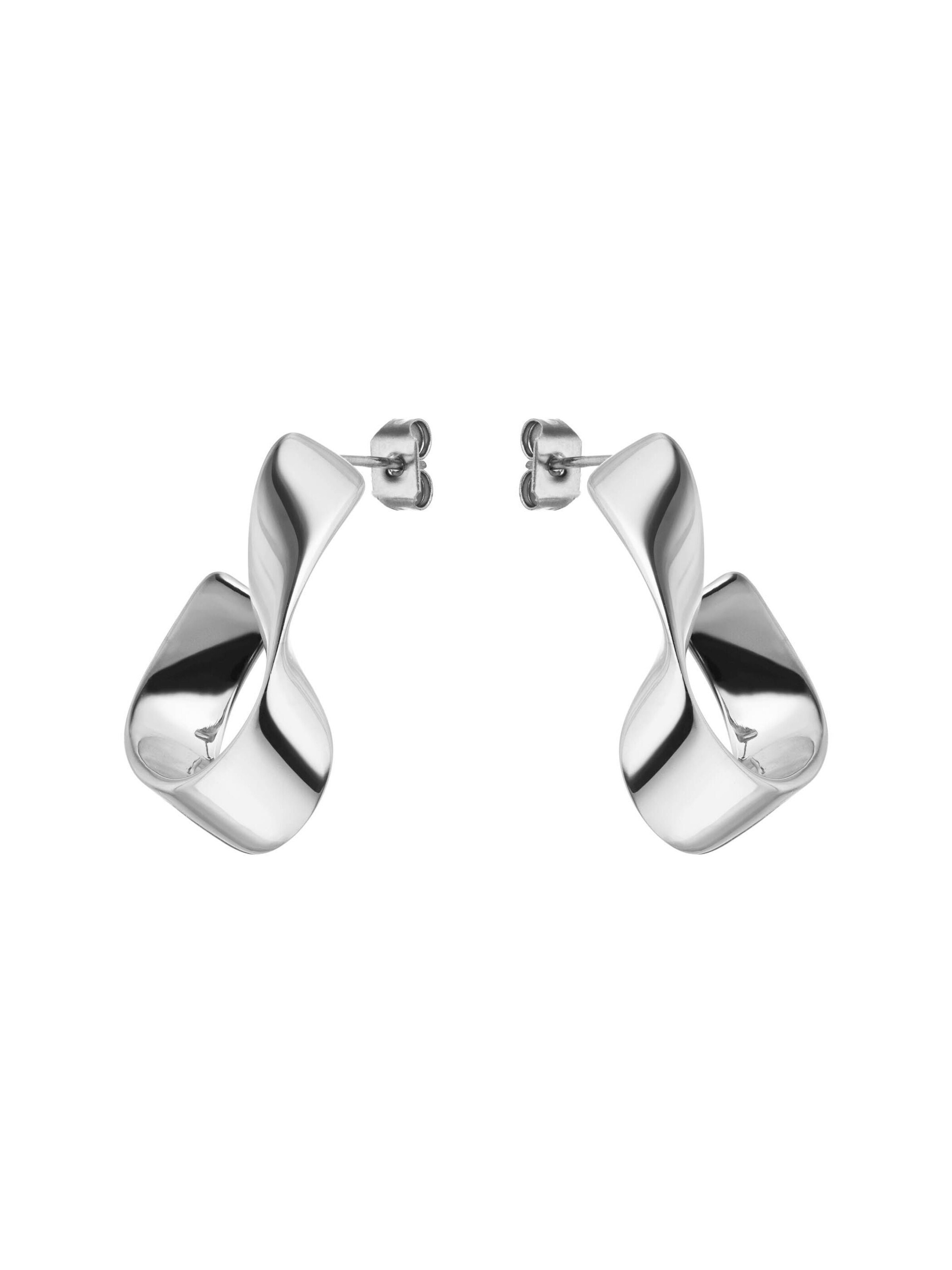 PURELEI Earrings 'River' in Silver