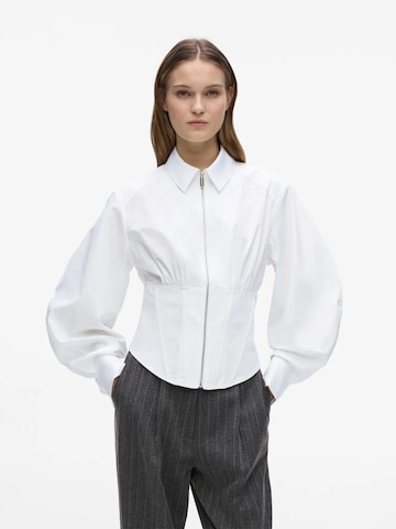 Karl Lagerfeld Blúzka - Biela: predná strana