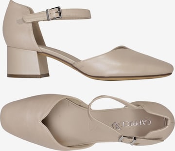 CAPRICE Pumps 38 in Beige: Vorderseite