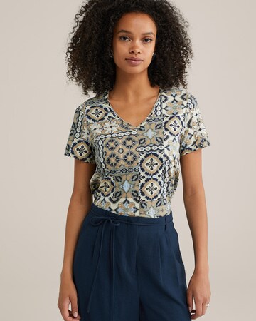 WE Fashion Футболка в Зеленый: спереди