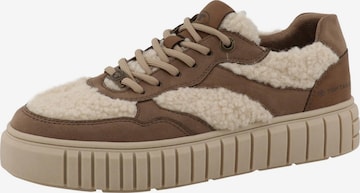 TOM TAILOR Sneakers laag in Bruin: voorkant