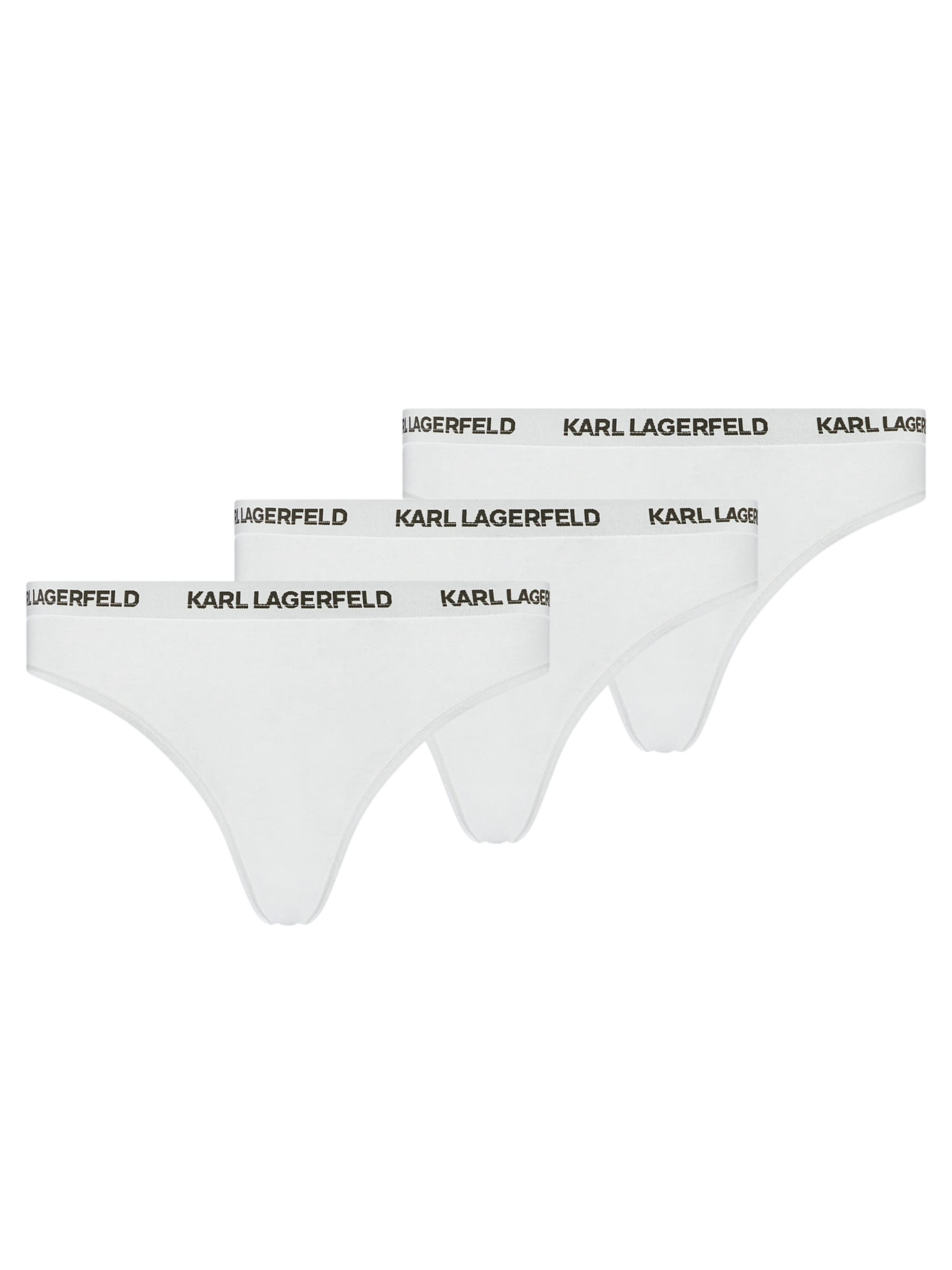 Karl Lagerfeld Slip in Weiß: Vorderseite