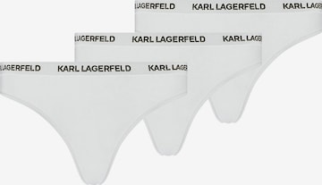 Karl LagerfeldSlip - bijela boja: prednji dio