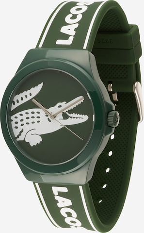 LACOSTE Zegarek analogowy w kolorze zielony: przód