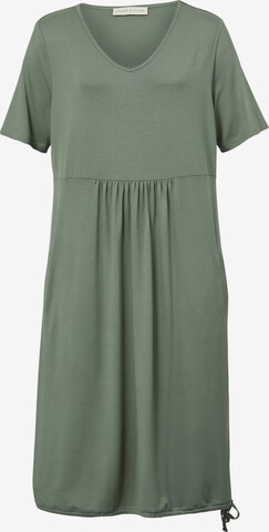 Janet & Joyce Dress in Green: front