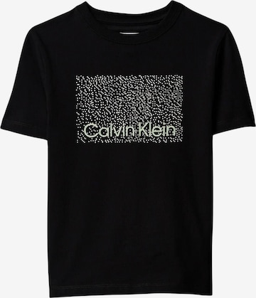 Calvin Klein Kids Shirt in Black: front
