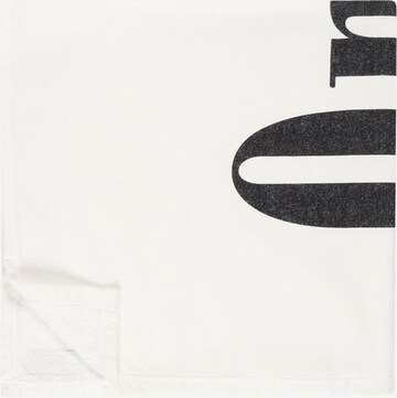 On Vacation Club Beach Towel in White