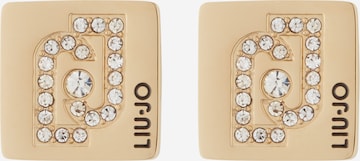 Boucles d'oreilles Liu Jo en or : devant