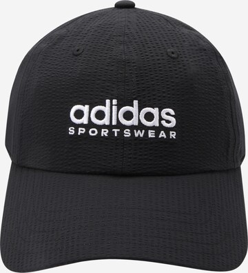 juoda ADIDAS SPORTSWEAR Sportinė kepurė 'DAD'