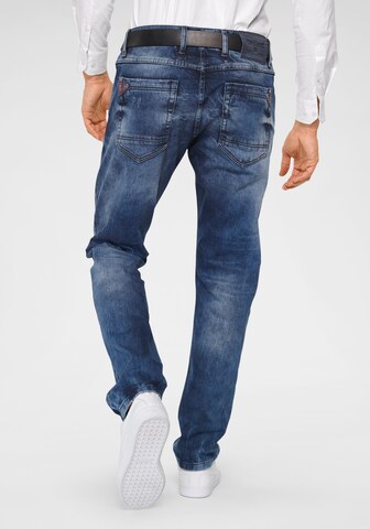CIPO & BAXX Regular Jeans in Blau