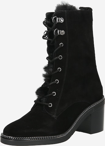 GUESS Lace-Up Ankle Boots 'Byankan' in Black: front