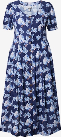 Ulla Popken Kleid in Blau: Vorderseite