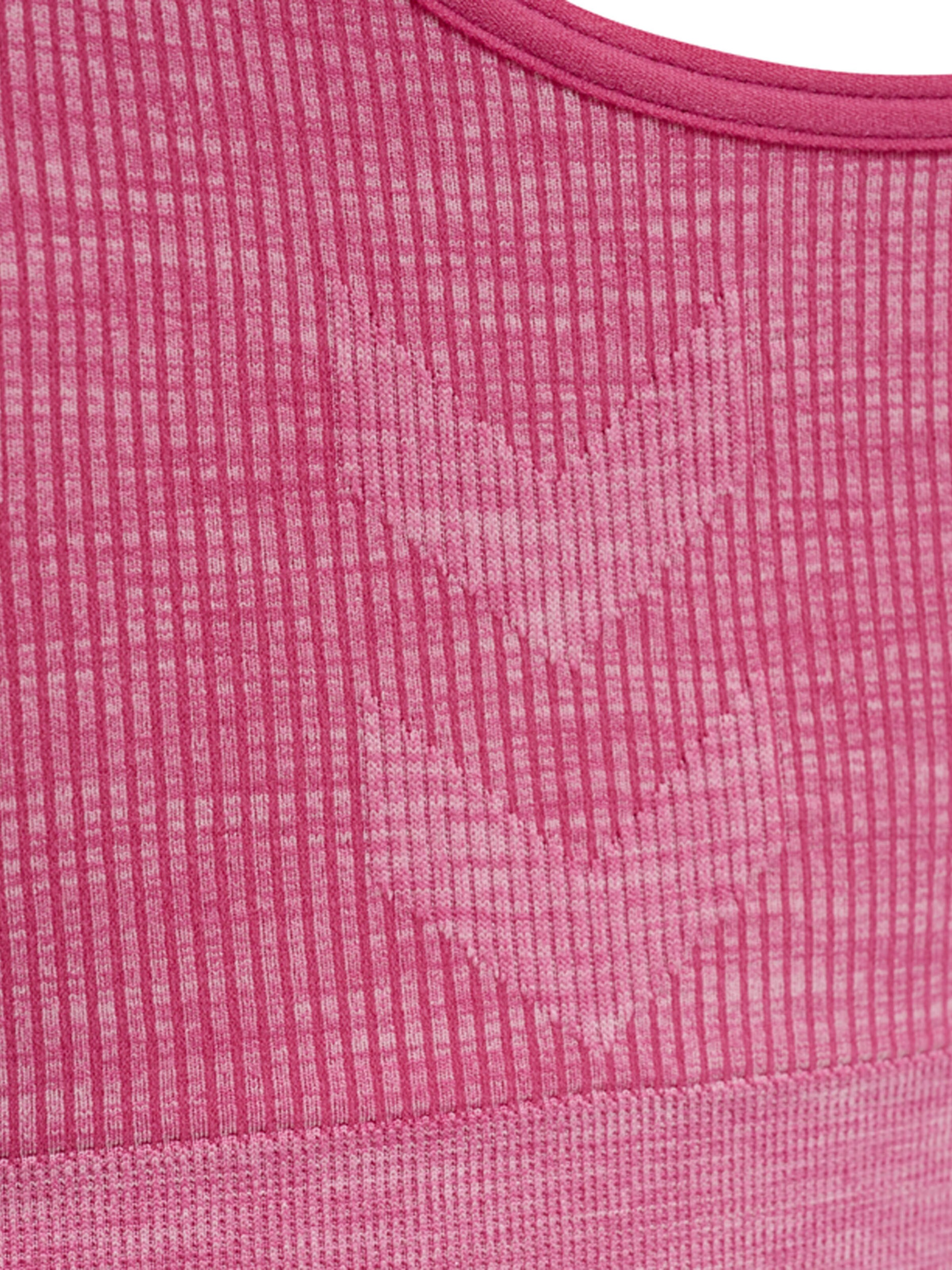 Hummel Bustier Sports-BH i pink