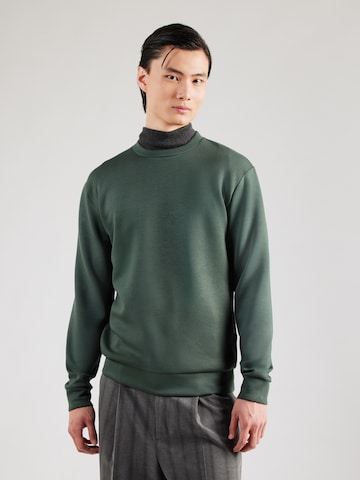 SELECTED Sweatshirt in Groen: voorkant