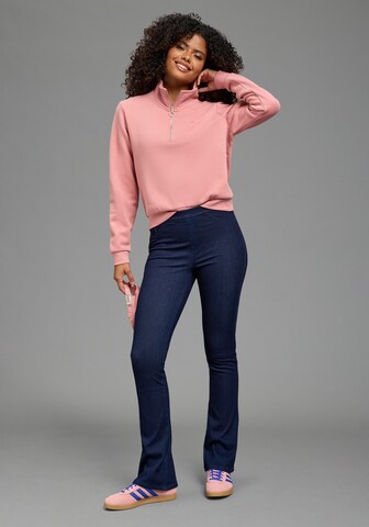 ARIZONA Flared Jeggings in Blue