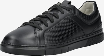 Baskets basses Pius Gabor en noir : devant