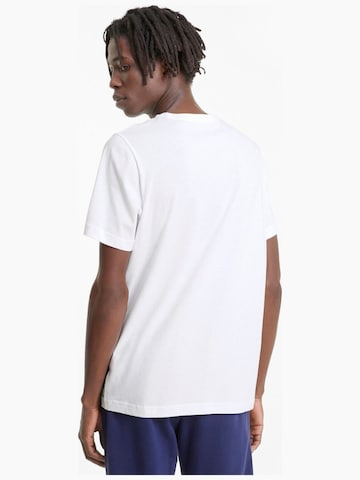 Maglietta 'Puma Essentials Small Logo' di PUMA in bianco