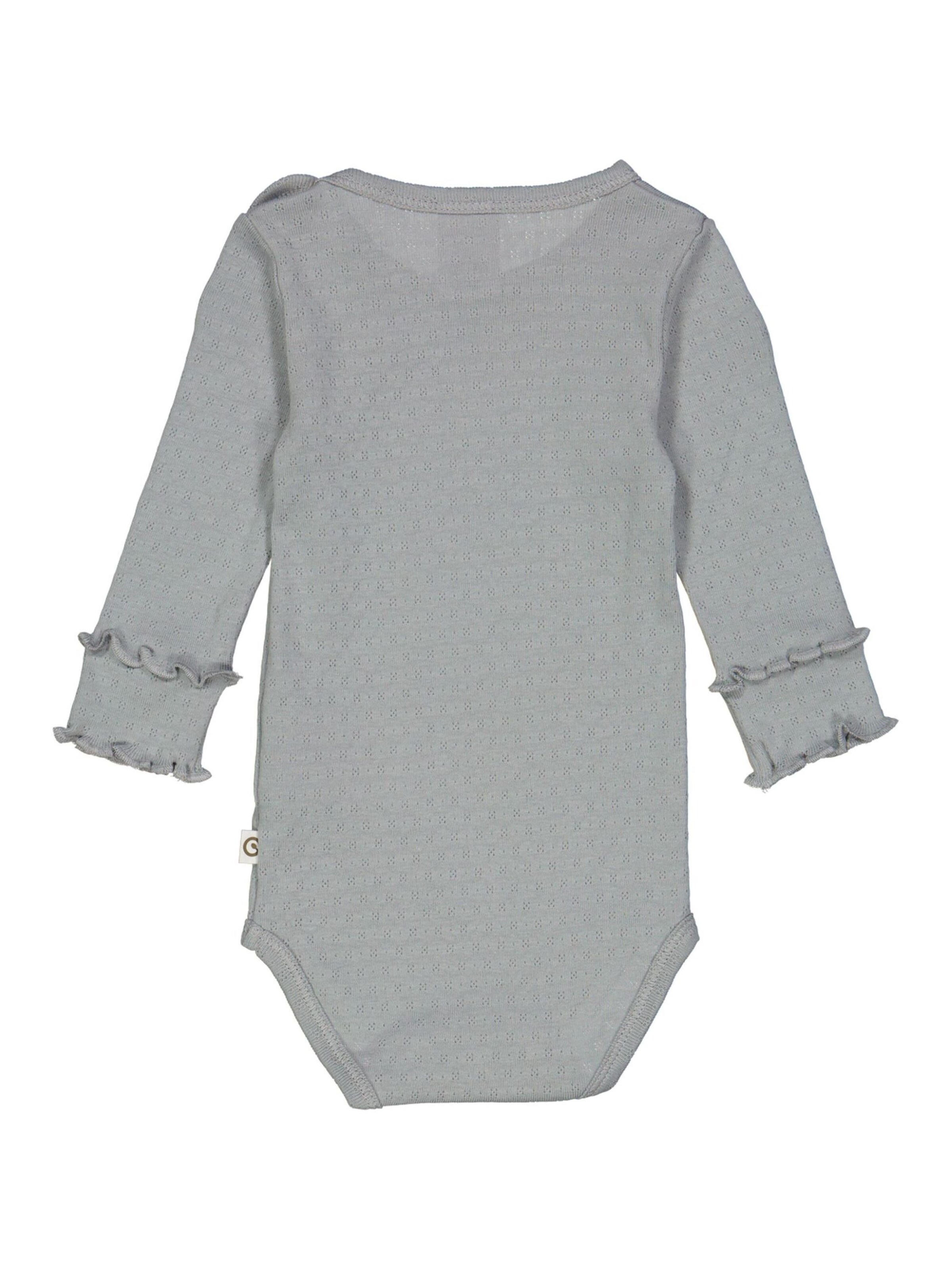 Tutina / body per bambino di Müsli by GREEN COTTON in grigio