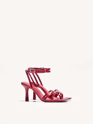 Bershka Sandal in Red