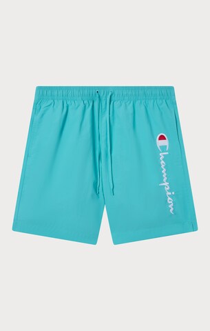Champion Authentic Athletic Apparel Badeshorts in Blau