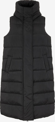 Y.A.S Bodywarmer 'LIRO' in Zwart: voorkant