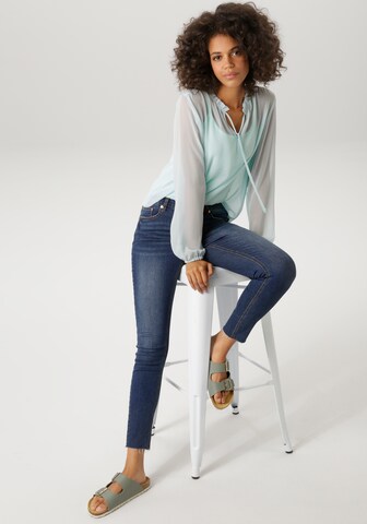 Aniston CASUAL Blouse in Blue