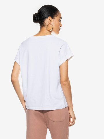 T-shirt 'Organic Power' Mey en blanc