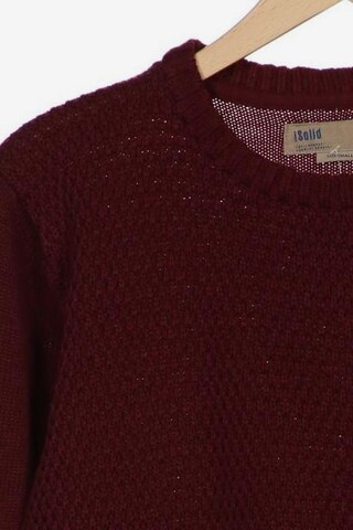 !Solid Pullover S in Rot