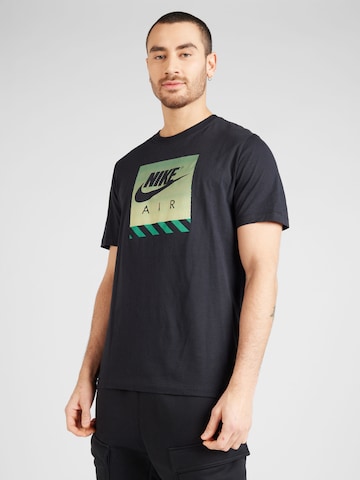Nike Sportswear Тениска 'CONNECT' в черно: отпред