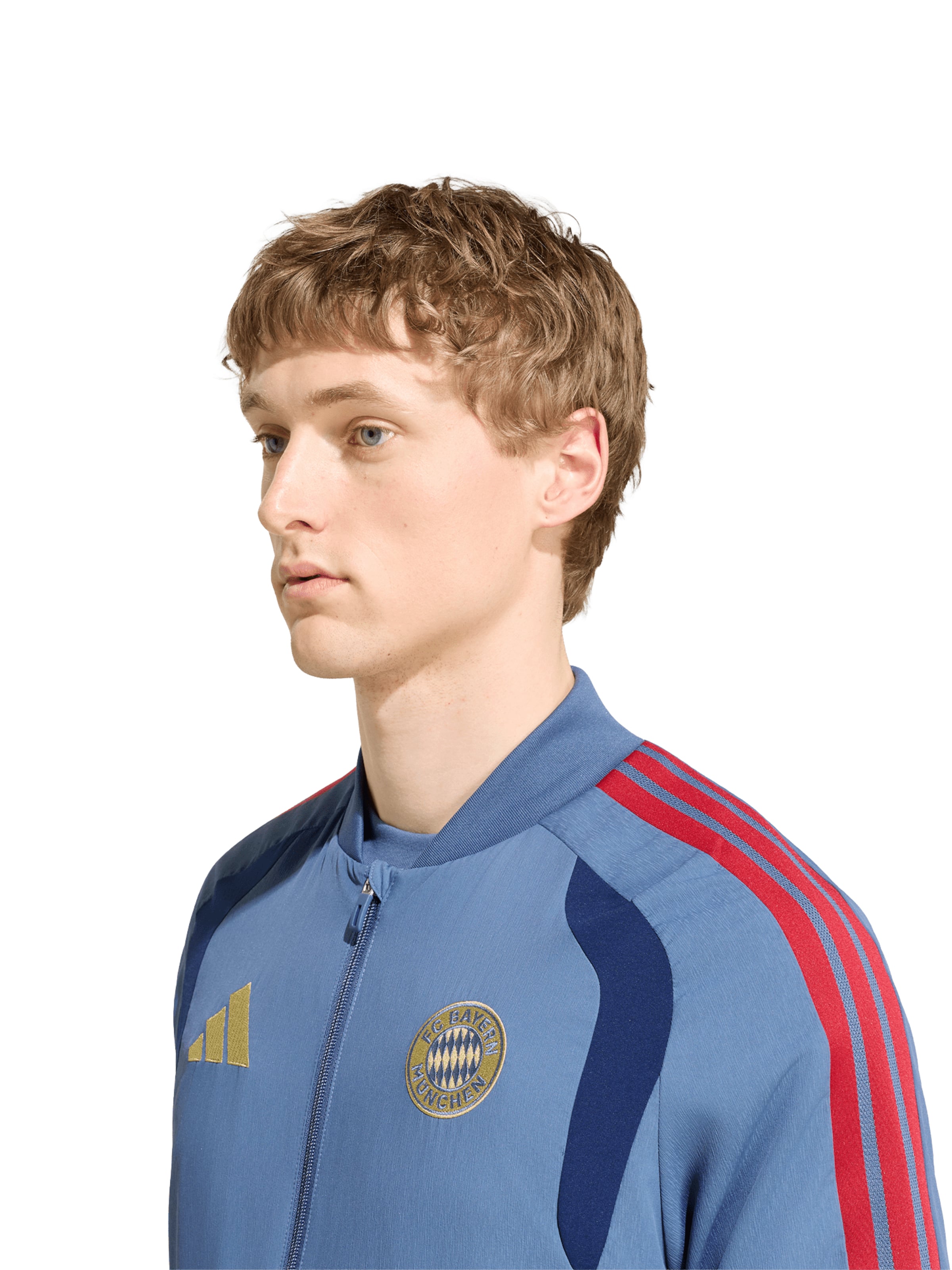 Veste de survêtement ADIDAS PERFORMANCE en bleu