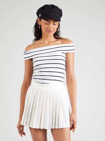 Haut 'PCMARGO' PIECES en blanc : devant