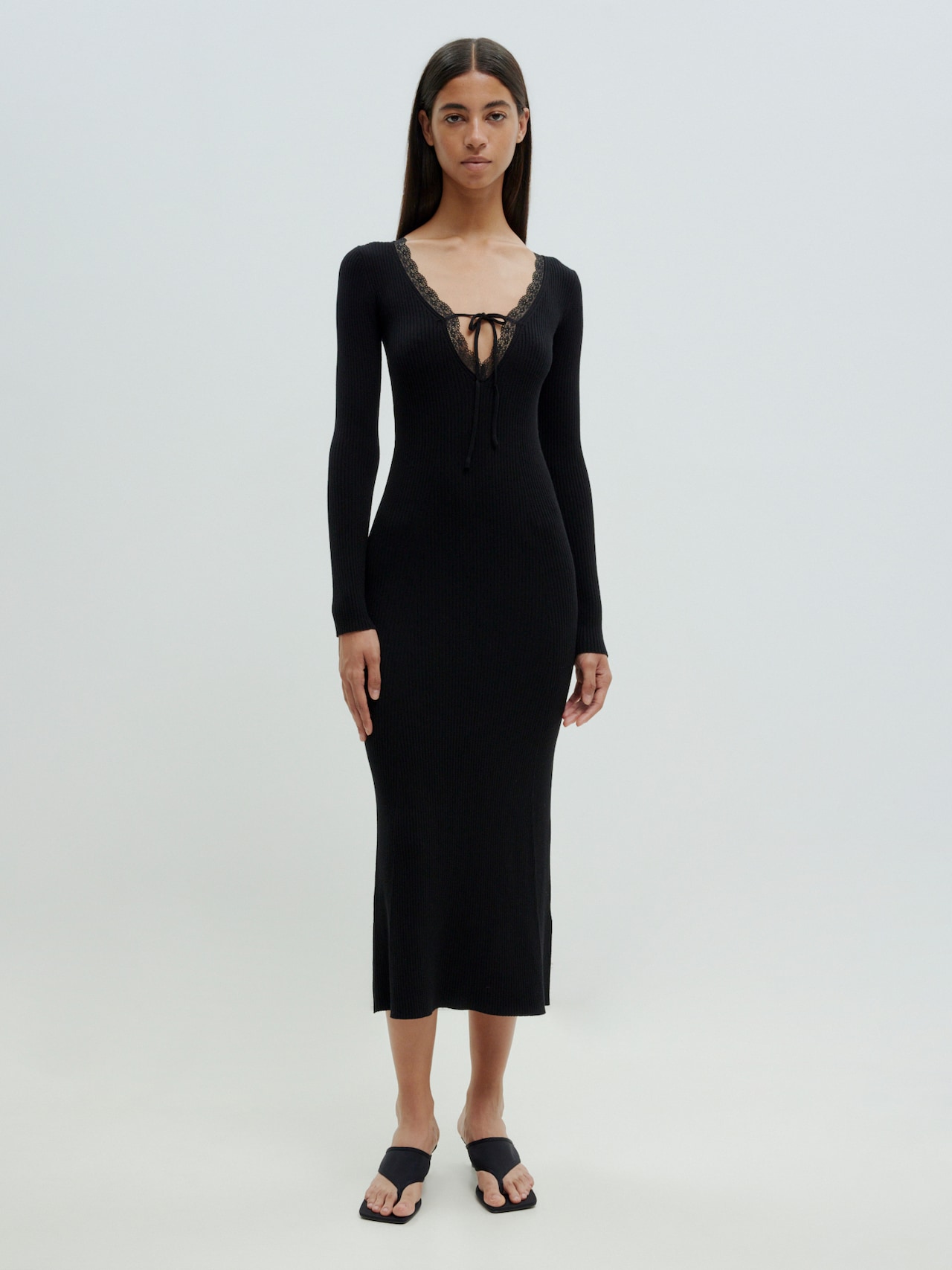 EDITED Produkte Kleid 'Amina' schwarz