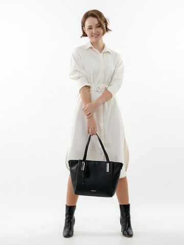 Emily & Noah Shopper 'Brooke' in Black: front