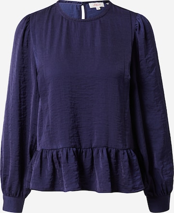 s.Oliver Blouse in Blauw: voorkant