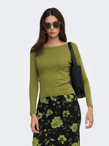 ONLY Top 'ONLRILEY' in Green: front
