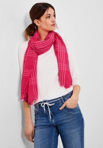 CECIL Scarf in Pink: front