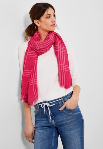 CECIL Scarf in Pink: front